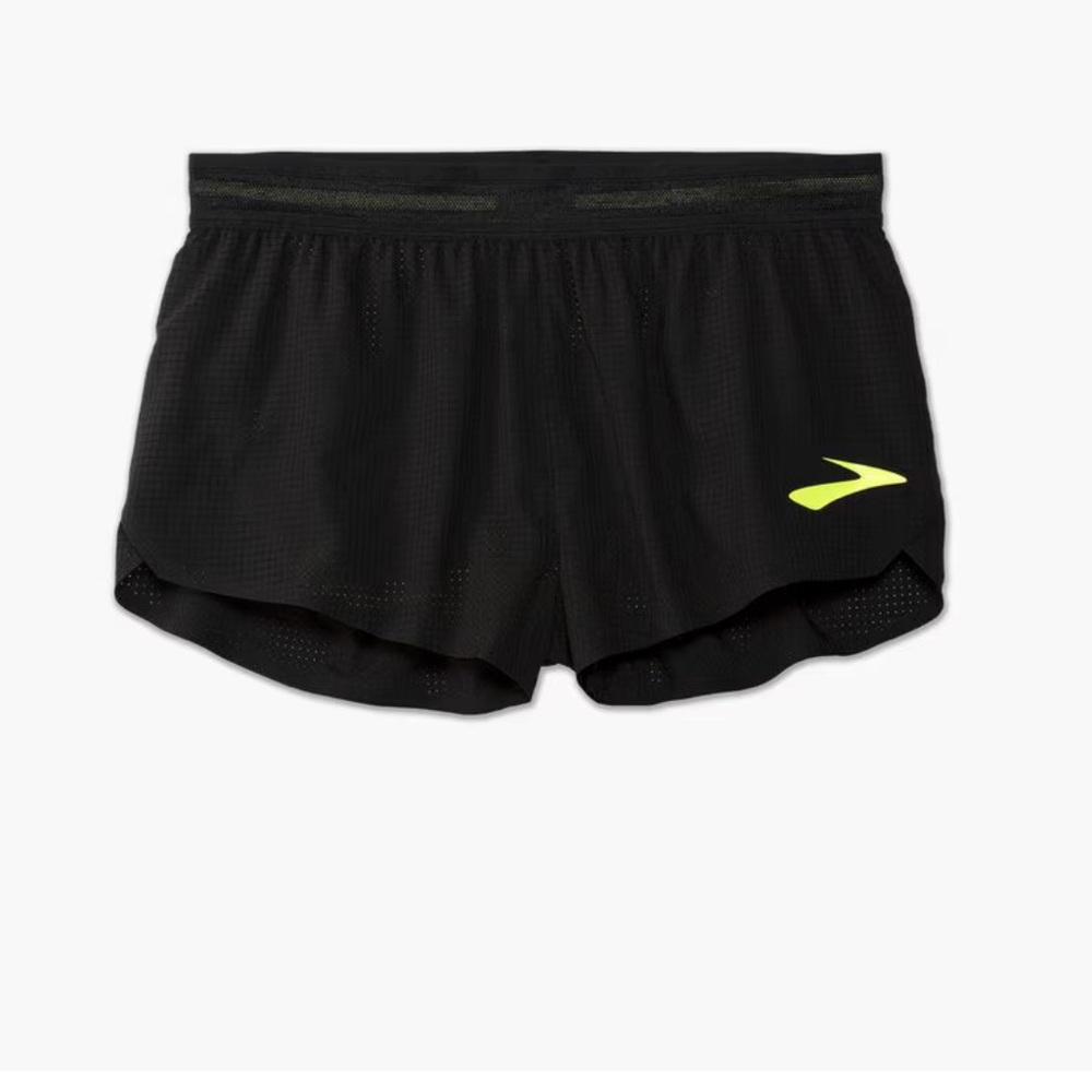 Brand Brooks Elite 2” split shorts